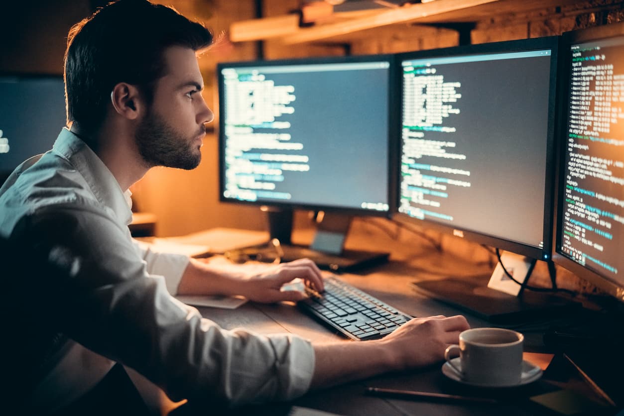 Profesionales trabajando
